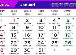 2 Januari 2023 Dalam Kalender Islam